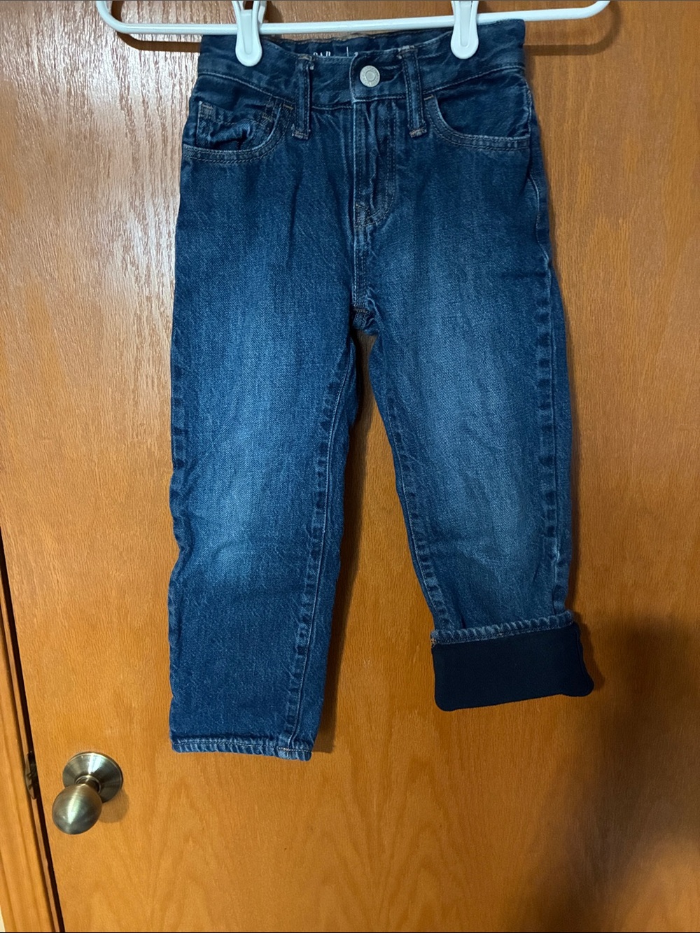 GAP Kids Dark Blue Straight-Leg Jeans